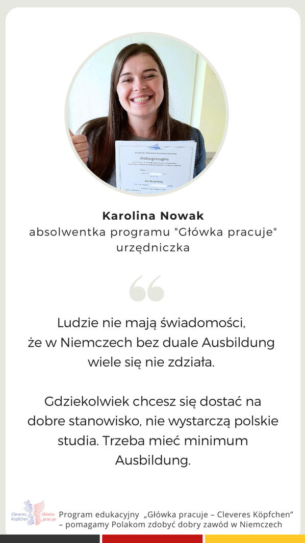 Karolina opinie o Ausbildung